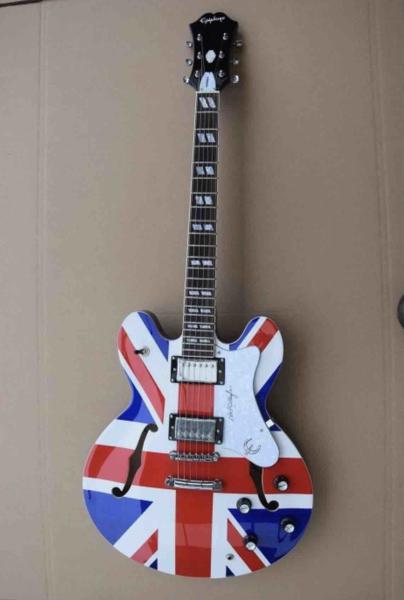 Custom Shop ES-335 LP Noel Gallagher Confederate Guitar