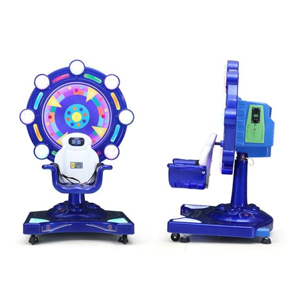 Moeda operada Kiddie Rides Swing Game Machine com construção de metal acrílico plástico