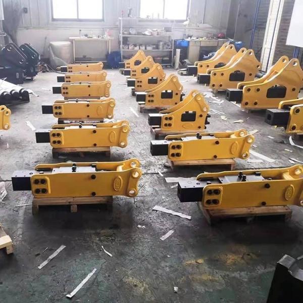Used Excavator Attachments Hydraulic Breaker Chisel 75mm Rock Stone Breaking Part