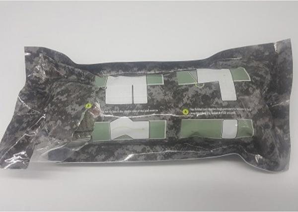 Trauma Elastic Bandage Wrap EO Sterilization With Dressing Breathable Fabric
