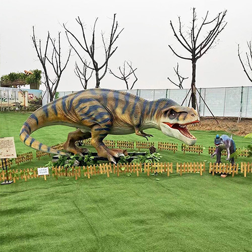 Outdoor Dino Park Animatronic Dinosaur Sculpture Allosaurus Model