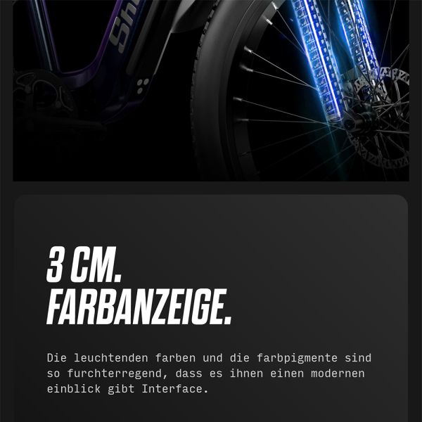 48V Voltage Electric Bicycles EU and US Warehouse 17.5A Battery Capacity Off-Road Design