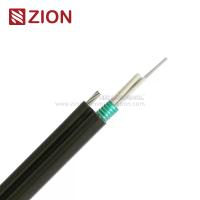 Cuadro 8 cable de fribra óptica GYTC8S con la envoltura del PE para el uso autosuficiente