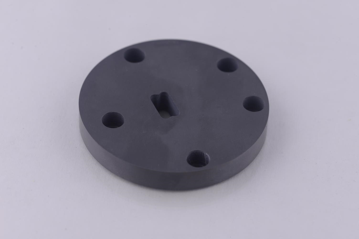 Specially Grooved Silicon Carbide Ceramic Flange - High Rigidity, High-Temperature Precision Positioning & Connection Disc