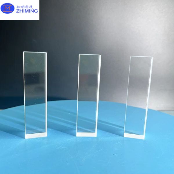 сапфировая призма сапфировая оптическая линза C-ось четырехугольная призма AR пальто