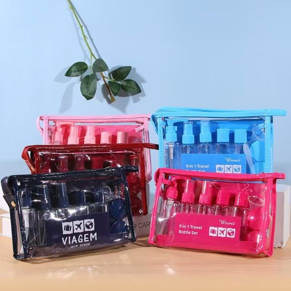 Apoyo a la personalización 60ml Botella de cuidado personal para viajes