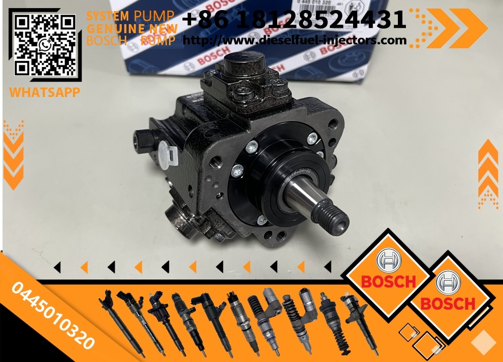 New Diesel Common Rail High Pressure Injection Pump 0445010320 0 445 010 320 5801439062 for