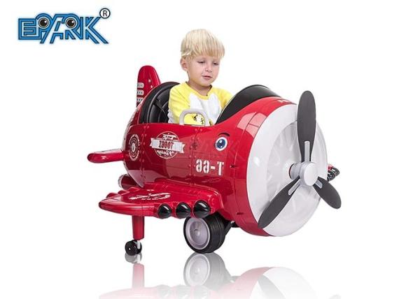 Red And Blue Hot Popular Children Remote Controlled Airplane Plaza Car Kiddie Ride