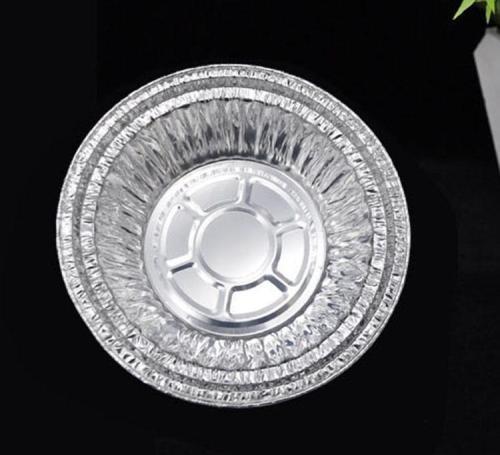 Disposable Aluminium Foil Baking Tray , Silver Foil Food Containers FDA Certification