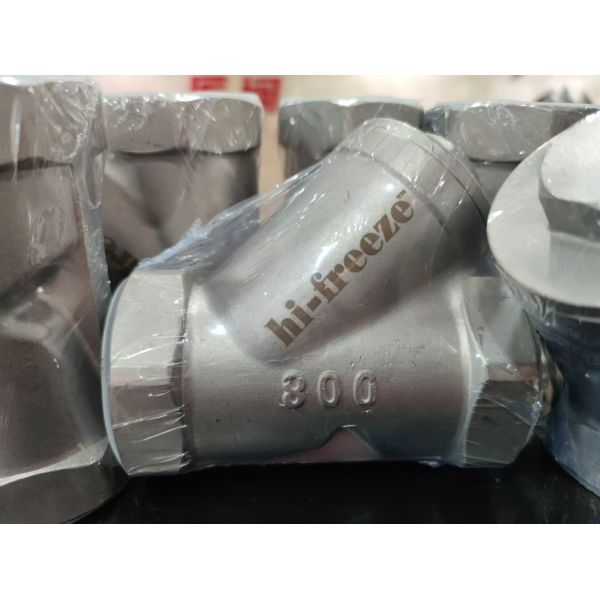800PSI Нержавеющая сталь 304 316 CF8 CF8M BSP NPT Женщина с натяжкой Y