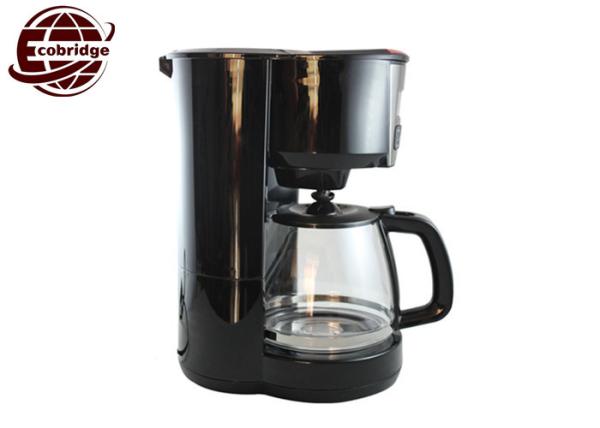 Aluminum Glass Office Home Drip Coffee Makers , 8-10 Cups Basic Drip Coffee Maker