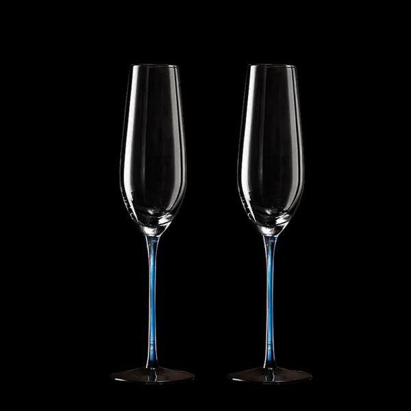 Custom  Bulk Engraved  Logo 6-10 OZ  Premium Crystal Champagne Wedding Glassware- Durable&Stylish