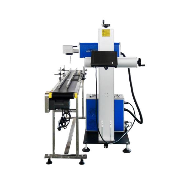 Portable 60w Cnc Laser Marking Machine Jeans Wood Leather Support Beautiful