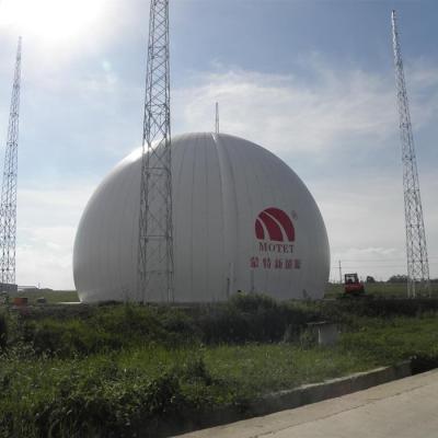 50   20000m3 Biogasses à double membrane Domes Détenteur de gaz pour le stockage du biogaz