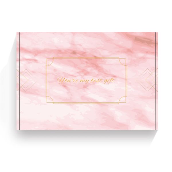 Embalaje de regalo personalizado de cartón corrugado para envío