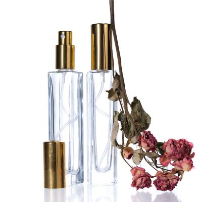 Desenho de luxo 50ml 100ml vidro vazio frasco de perfume de pulverização recarregável
