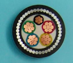 Indoor Power cu XLPE Insulated PVC Sheathed Cable With 5 Core