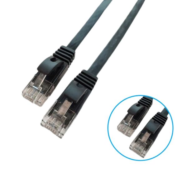 Кабель гибкого провода Cat6 4 пары плоский 24awg SFTP 1m 2m 3m