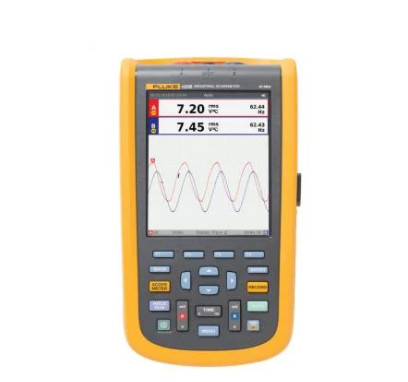 Fluke 120B Series Industrial ScopeMeter handheld Oscilloscopes FLUKE-125B/NA FLUKE-123B/NA/S FLUKE-123B/NA FLUKE-124B/NA FLUKE-124B/NA/S FLUKE-125B/NA/S