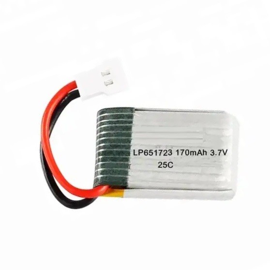 Литий-полимерные батареи 651723 3.7в 150mah 170mah Липо батарея KC UL1642 IEC62133 дроны мини RC вертолет