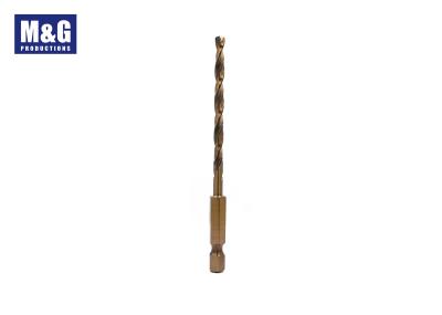 HSS & HSS Cobalt 1/4 Hex Quick Change shank Twist Drill Bit ( Solid one pc)