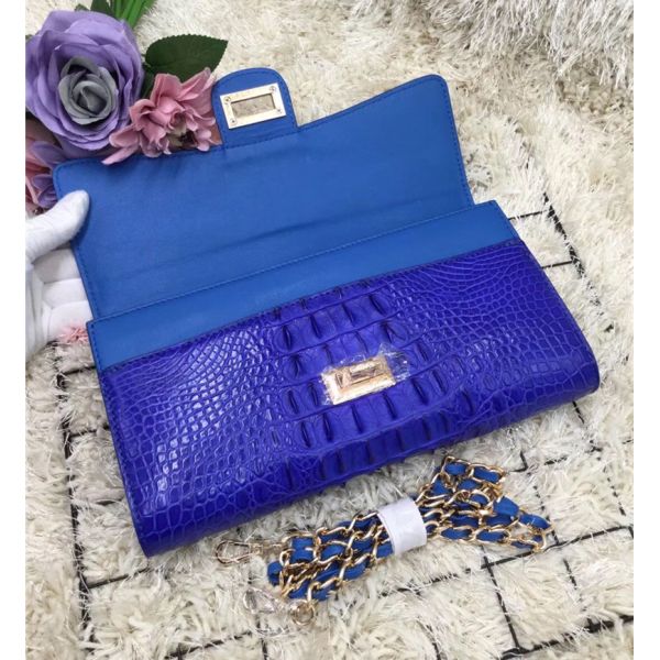 Exotic Alligator Skin Female Small Clutch Purse Authentic Real Crocodile Leather Women Flap Bag Lady Cross Shoulder Bag