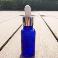 30ml 50ml 100ml Glass Essential Oil Bottle - Matt Blue Recyclable