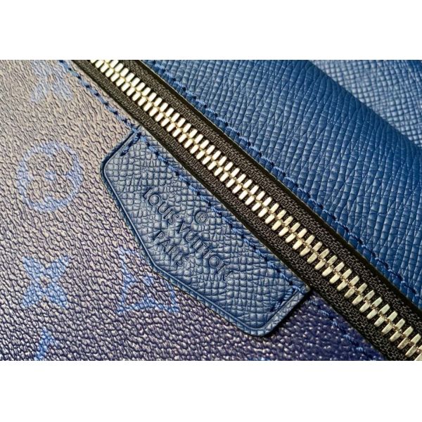 Black Square Taiga Leather Message Luxury Cross Body Bag Single Shoulder