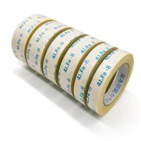 Le double adhésif élevé a dégrossi bande jaune de tapis de papier de crêpe pour le plancher de marbre d'hôtel