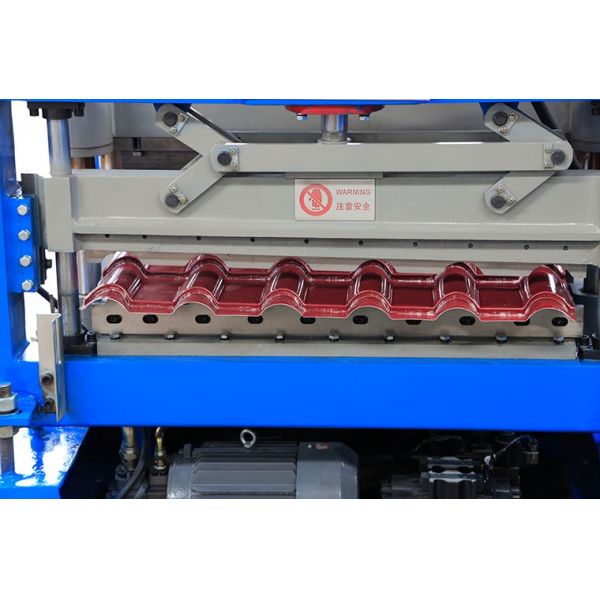 Застекленный металлом крен черепицы формируя машину с высокой скоростью продукции