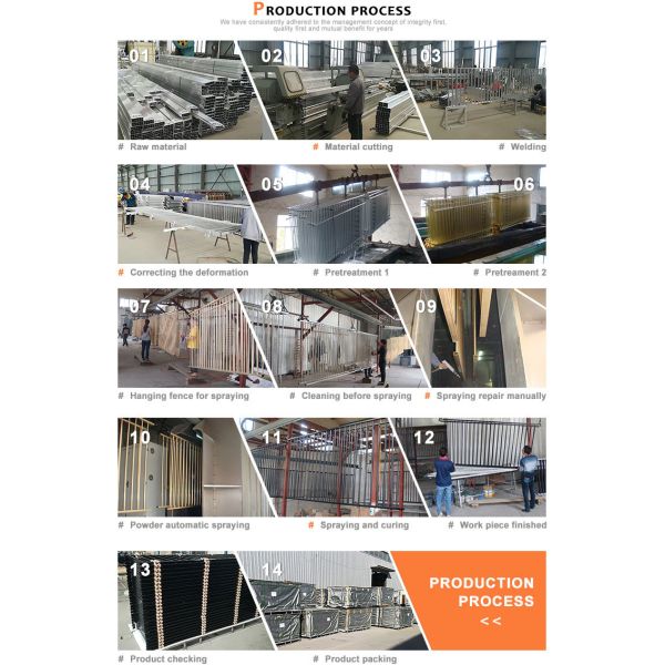 iron gate and metal fence wrought iron zinc steel material fence panels