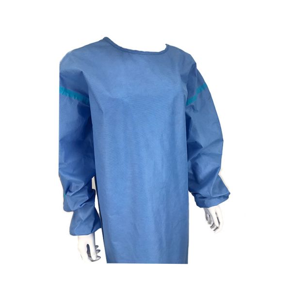 Nontoxic Disposable Protective Gown Level 3 Medical Gowns 35-45gsm