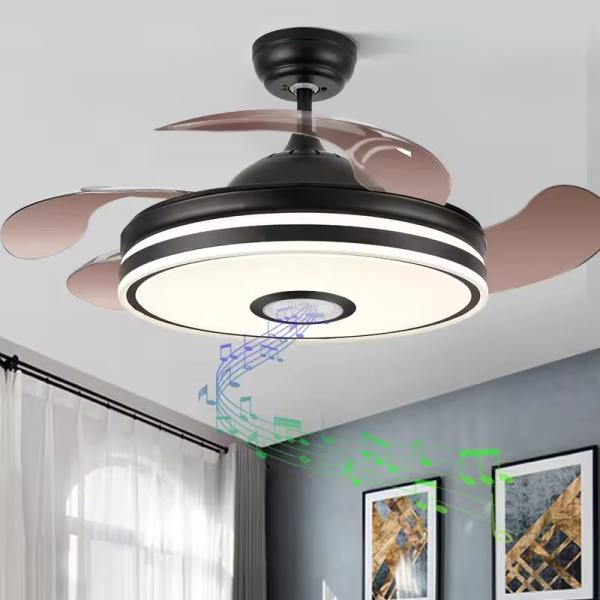Wholesale Adopter Fan with Light, Household Looking Bedroom Ceiling Fan with Light Led for Home