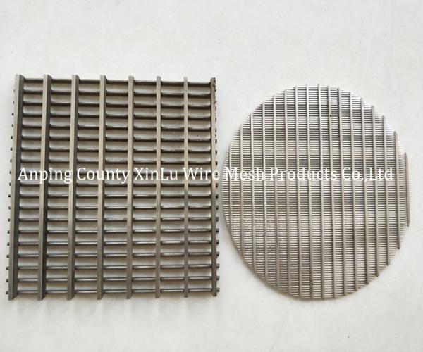 Customizable Wire Wrapped Sceen Panel 0.4-3m Width 1m Length 3.0x10mm Support Wire