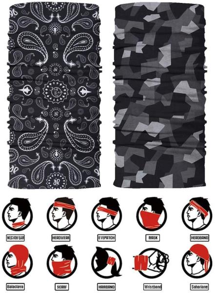 Plain Custom Tube Bandanas