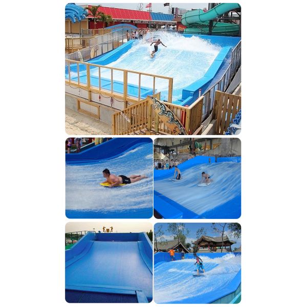 IP68 90KW Flowrider Surf Simulator Indoor Machine Customized