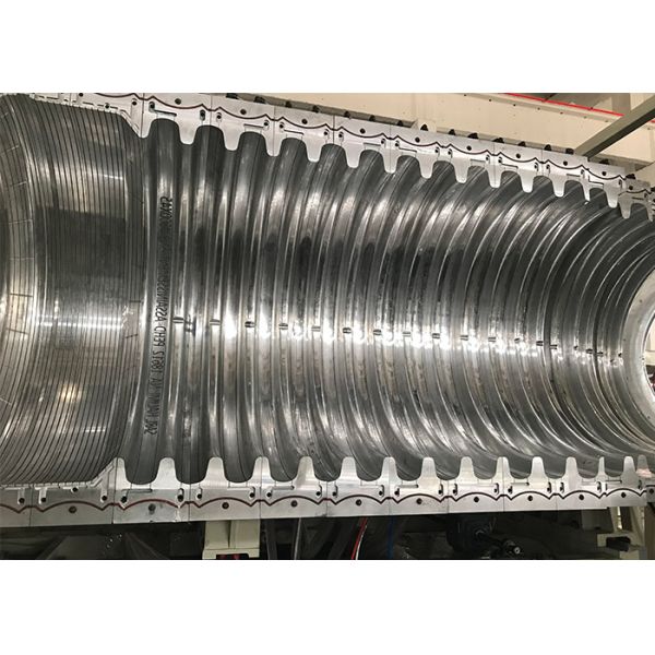 600mm 800mm 100mm Plastic Double Wall Corrugated Pipe Making Machine Production Line