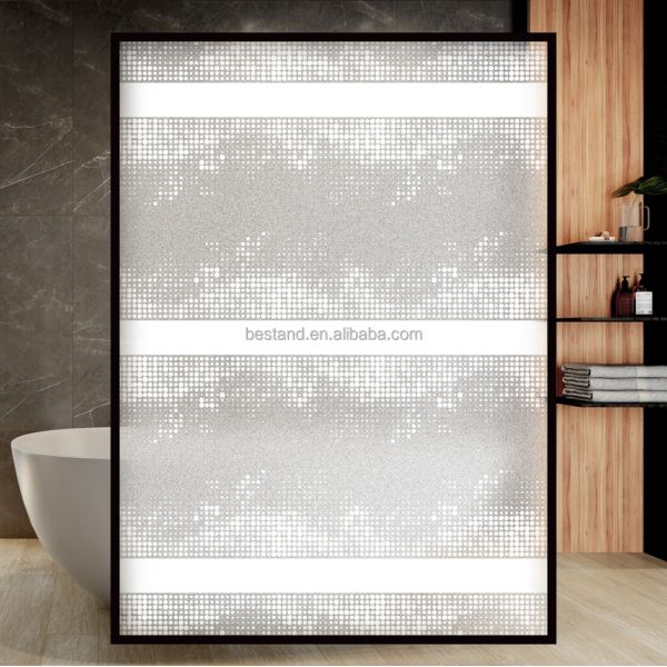 Modern Design Style Heat Insulation Window Sticker for Hotel Glass Window DIY Installation