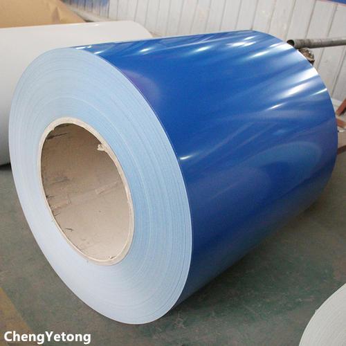PU Coating Stone Coated Steel Roof Tiles , Temporary Shed Pre Painted Roofing Sheets