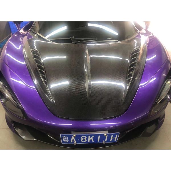 For McLaren 720S Carbon Fiber Hood 720S Upgraded Top-style Carbon Fiber Hood Engine Cover