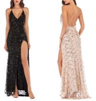 O partido cortado apto sem mangas Maxi Dress das mulheres de For Small Business do fabricante de roupa