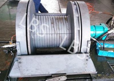 Estrutura compacta do guincho hidráulico de pouco peso da amarração volume pequeno