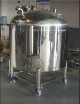 Tanque de almacenamiento de acero inoxidable 316 de alto rendimiento para cosméticos de jabón líquido