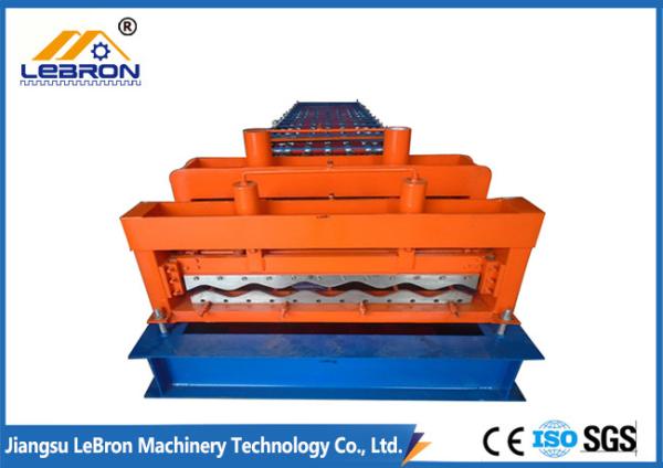 Orange Glazed Tile Forming Machine 10-16m/min Forming Speed Easy Operation