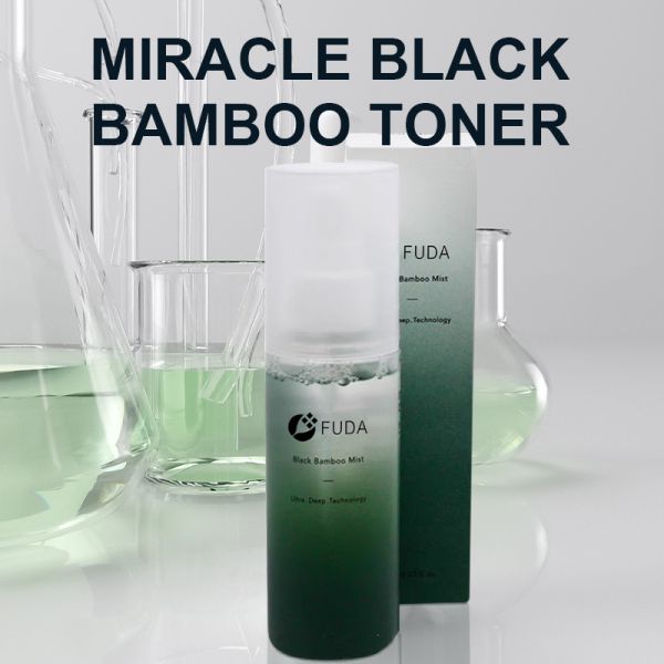 Miracle Black Bamboo Moisturizer Essence Mist For Revitalizing Soothing awakens clear skin