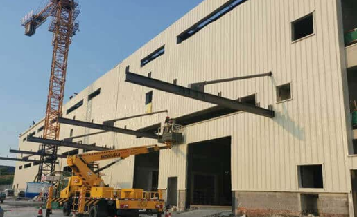 Industrial Steel Structure Prefabricated Metal Warehouse Storage Shed