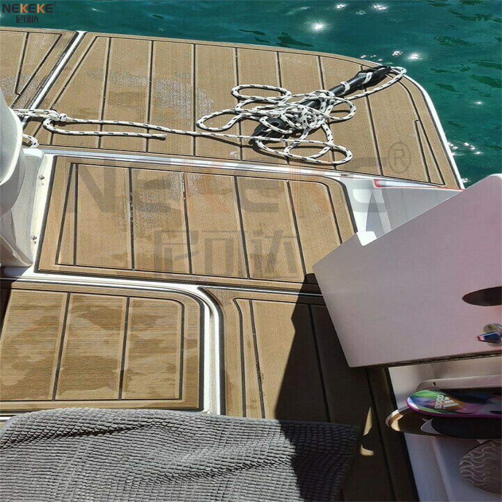 2004 Four Winns 248 Vista Swim Platform Cockpit EVA Faux Teak Deck Flooring Marine Mat Pad