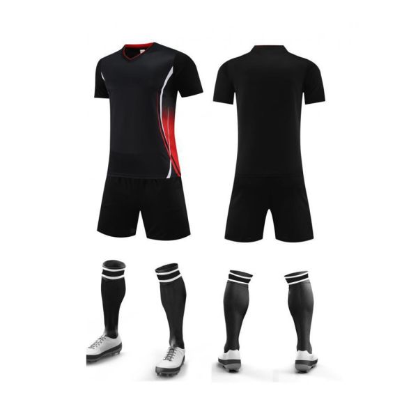 Craft Your Team's Identity Custom Football Kits with Polyester Fabric Weight 155GSM