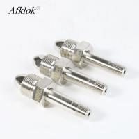 Conectores de cilindro CGA580 de 1/4 de pulgada con conexión masculina y latón niquelado
