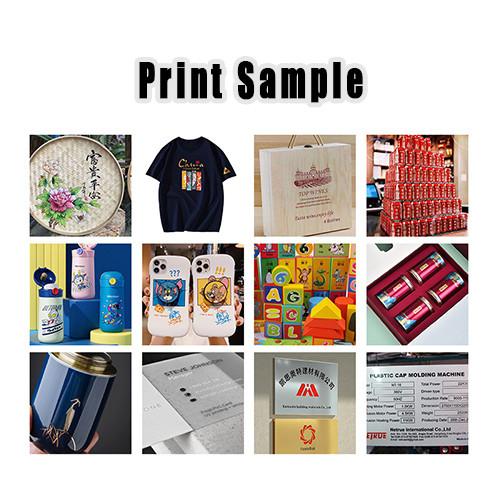 Digital 30cm CMYK Stiker Printing Machine Inkjet Printer With U1Head